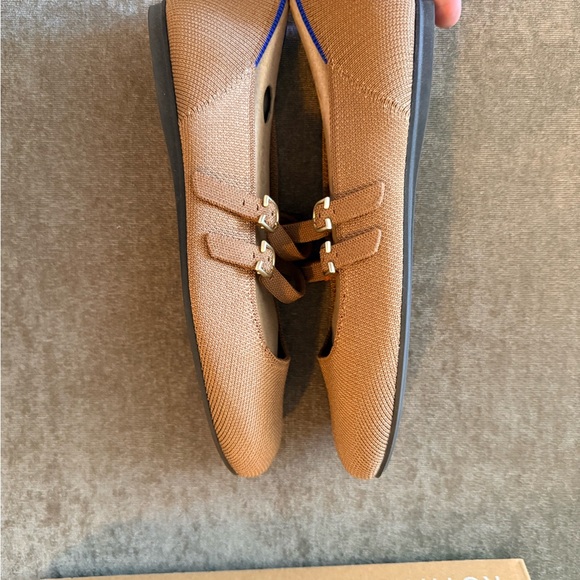 Rothy's Double Buckle Mary Jane Flats - Java Chip - Picture 5 of 8